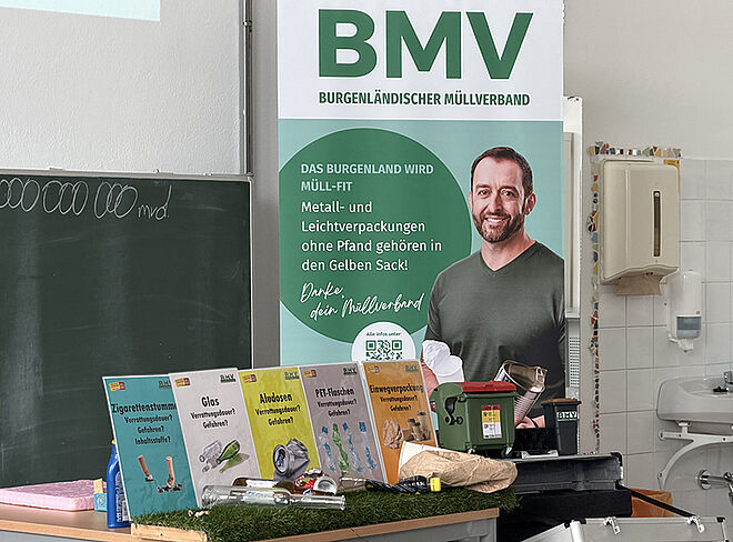 BMV Rollup mit Misttafeln