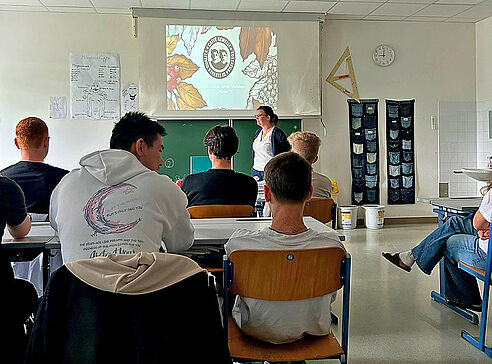 Vortrag in der Klasse