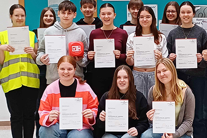 Ausschnitt Gruppenfotos