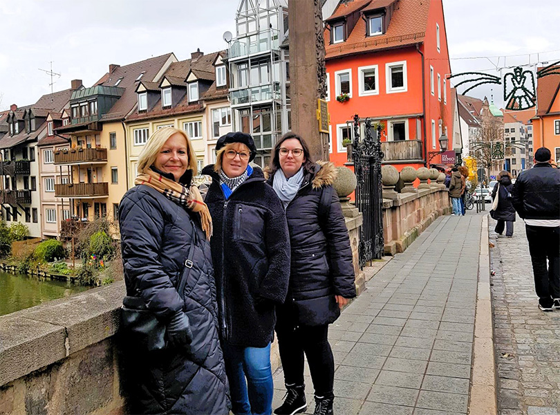 Ausflug in der Innenstadt von Nürnberg