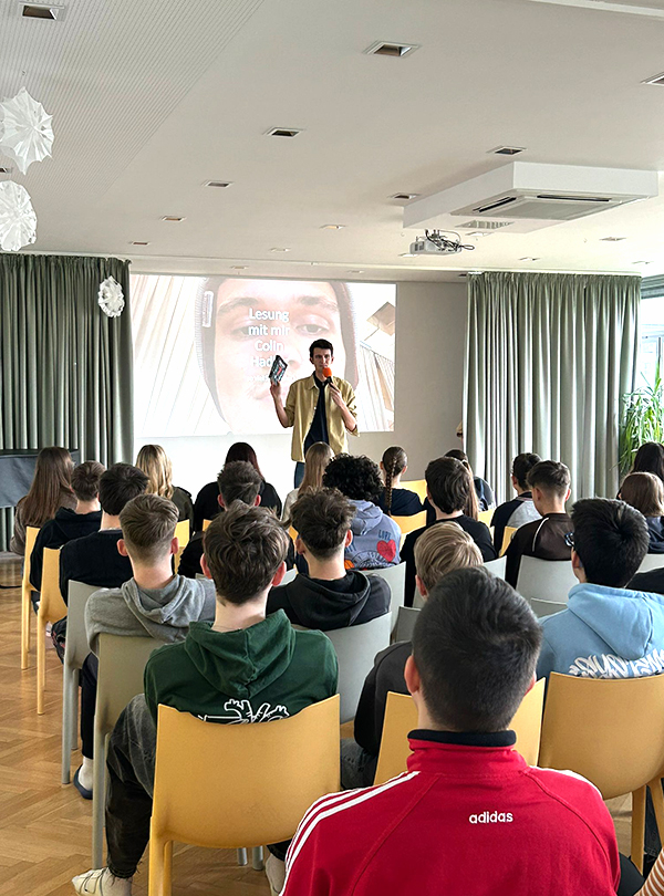 Blick nach vorne zum Vortragenden