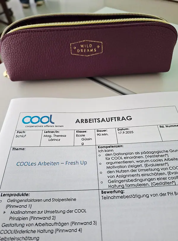 ein Arbeitsauftrag