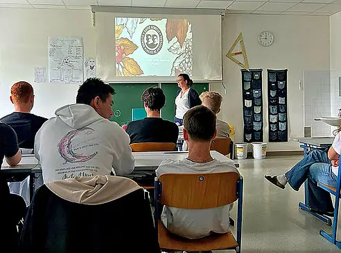 Vortrag in der Klasse