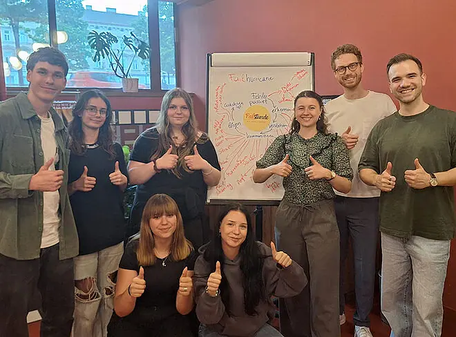 Bundesfinale der Junior Companies in Wien — Foto der ecole güssing