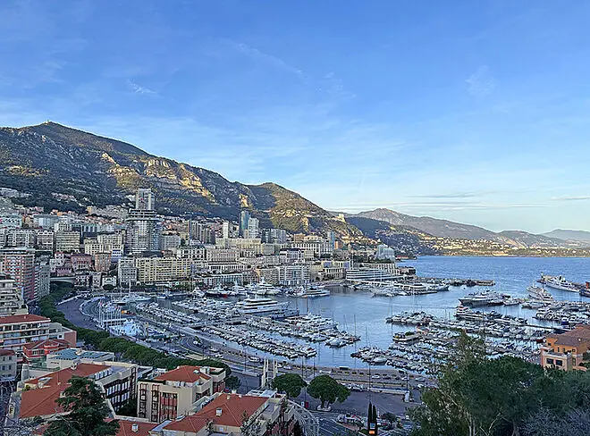 Hafenansicht Monte Carlo
