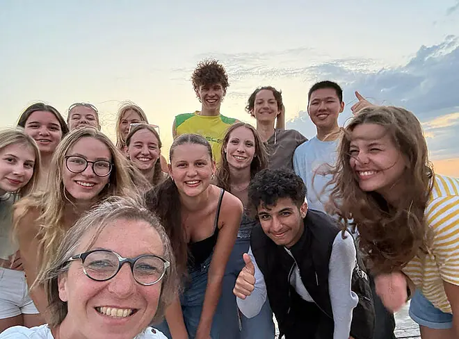 Beachvolleyball-Landesmeisterschaften 2026 in Podersdorf am Neusiedler See — Foto der ecole güssing